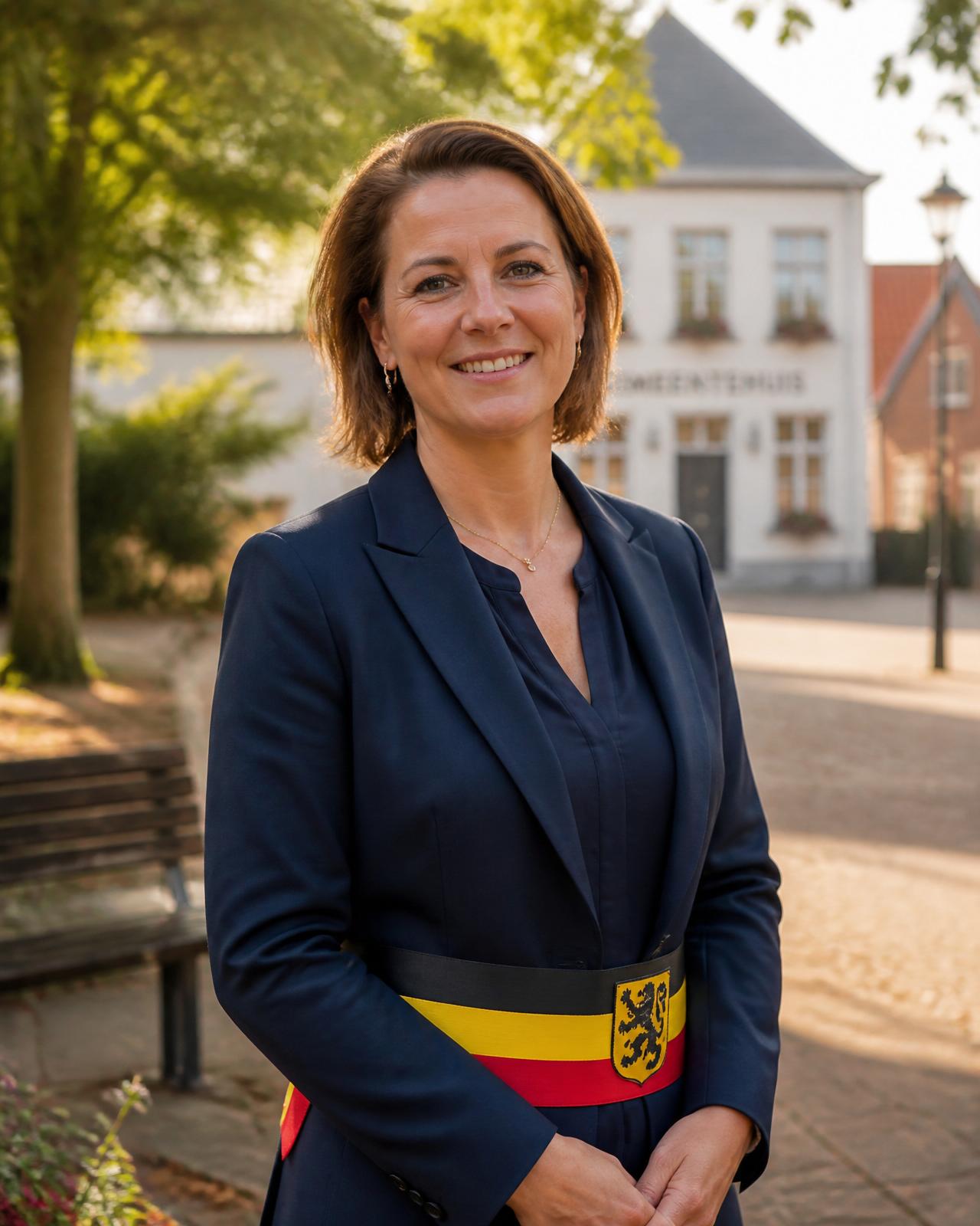 Pauline Van Marcke, burgemeester van Anzegem